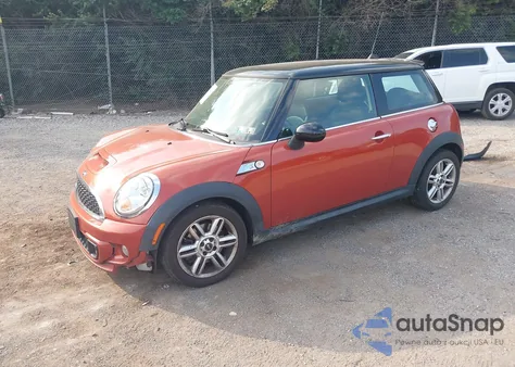 2012 Mini Cooper S из США, поврежденный, VIN WMWSV3C56CTY17735